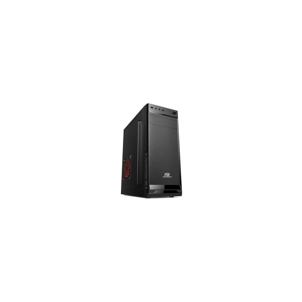 POWER BOOST VK-A002S 250W 1x8CM FAN MIDI TOWER MESHED PANEL 2xUSB2.0 1xAUDIO SİYAH KASA